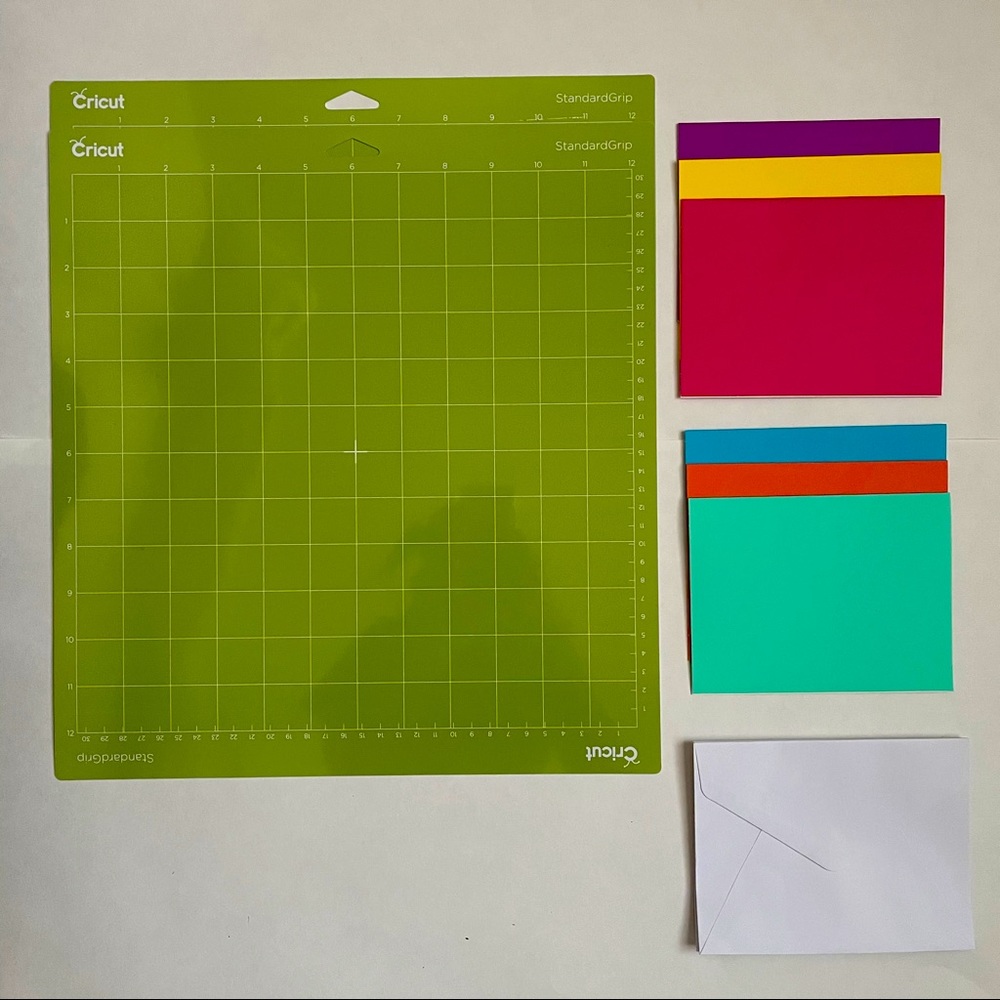 Two (12” x 12”) Cricut cutting mats